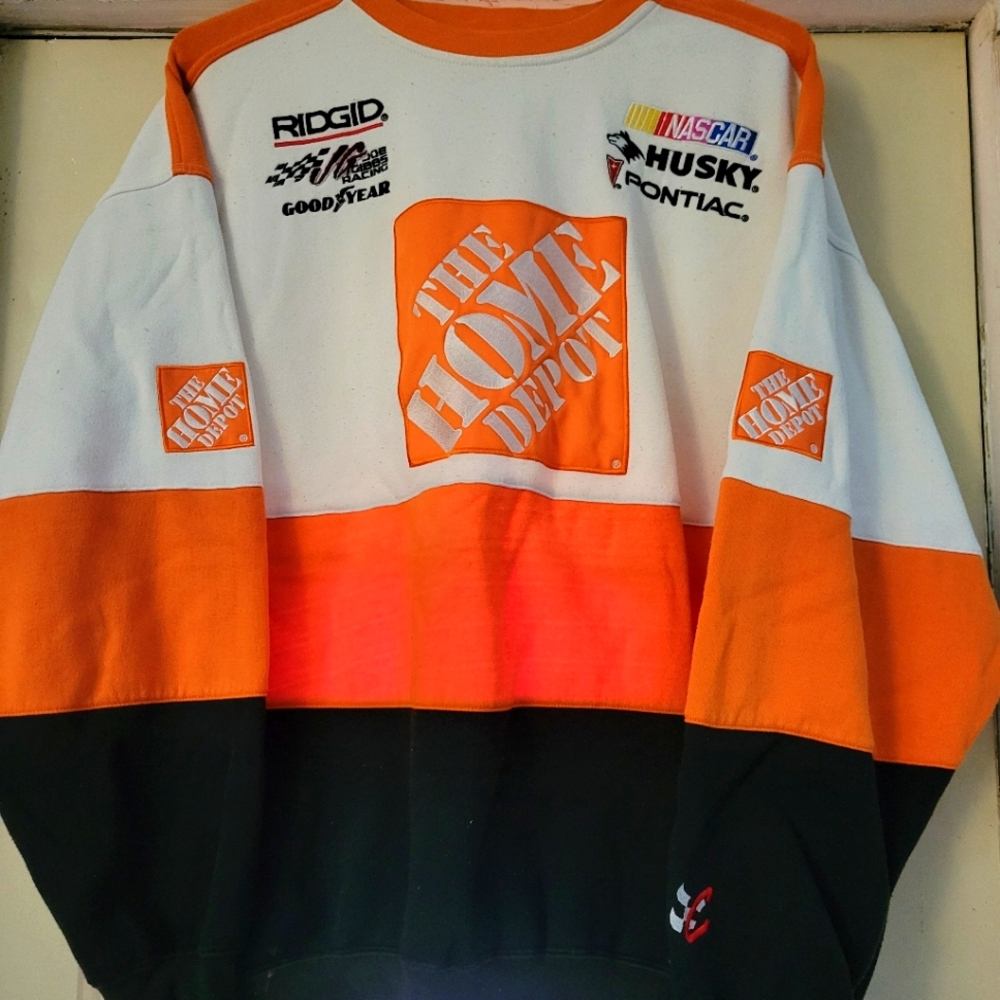 TONY STEWART HOME DEPOT SWEATSHIRT